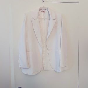 Showpo oversize blazer white
